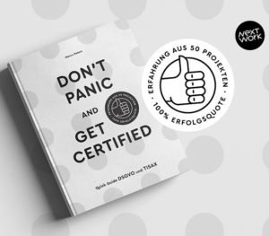 Don't panic and Get certified