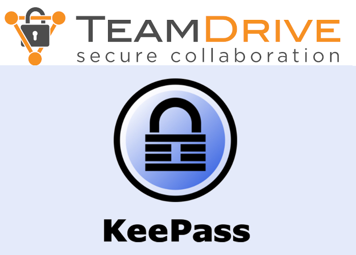 Open Source KeePass und TeamDrive im Team
