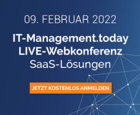 IT-Management.today präsentiert: LIVE-Webkonferenz am 09.02.2022 Thema: Software as a Service