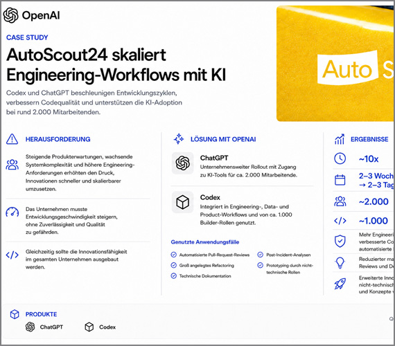 AutoScout24 skaliert Softwareentwicklung mit KI-gestützten Workflows